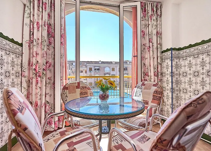 Espanhouse Valencia With Pool View In Lägenhet Torrevieja